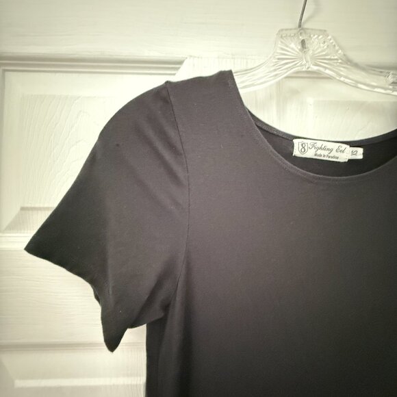 Fighting Eel black midi dress sz XS - Picture 4 of 4